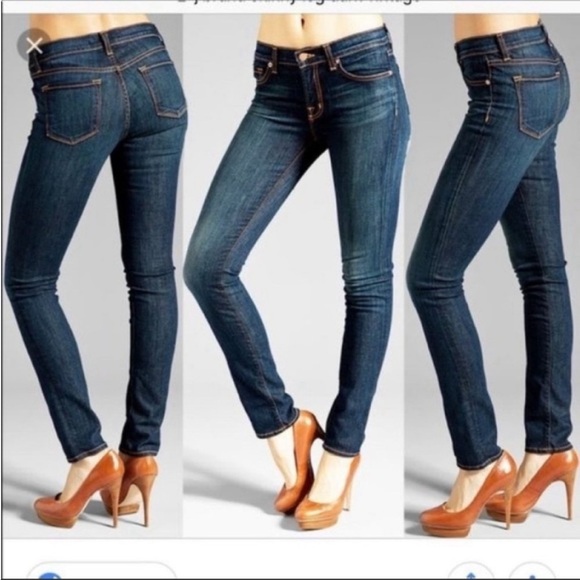 J Brand Dark Vintage Jeans Denim Size 24 x 33 - Picture 7 of 7